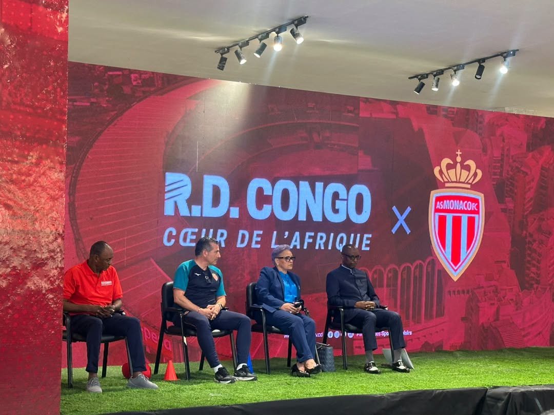 La RDC et l’AS Monaco lancent la formation de la première promotion d’éducateurs des académies de football